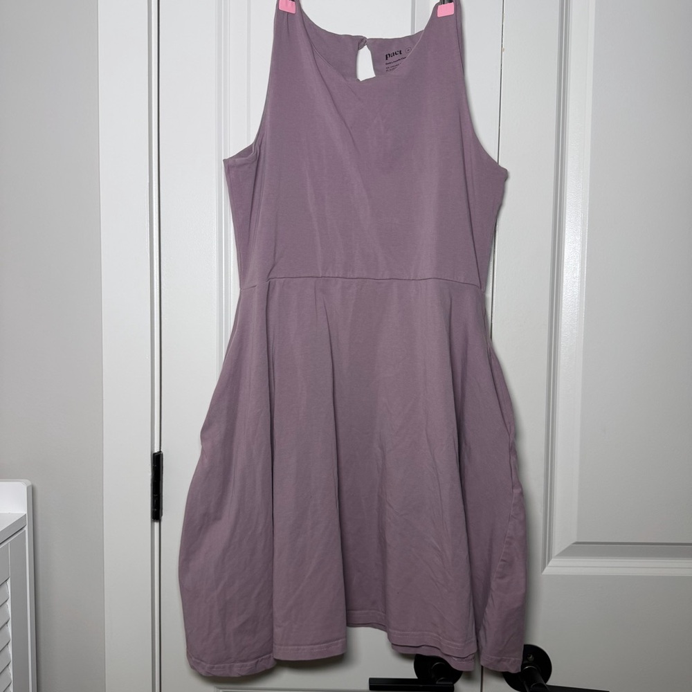 Pact Mauve Cotton Top